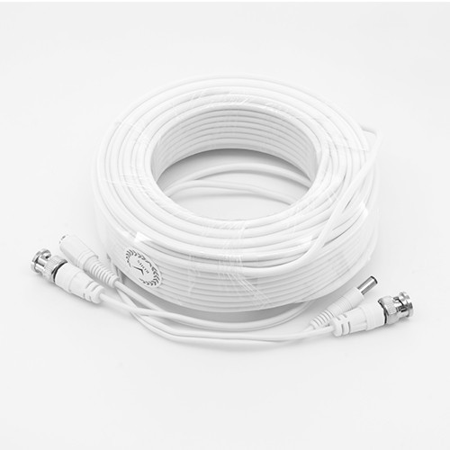 WHITE PREMIUM 150Ft CCTV SURVEILLANCE CABLES FOR SAMSUNG SDS-P5122, P5082, P3042