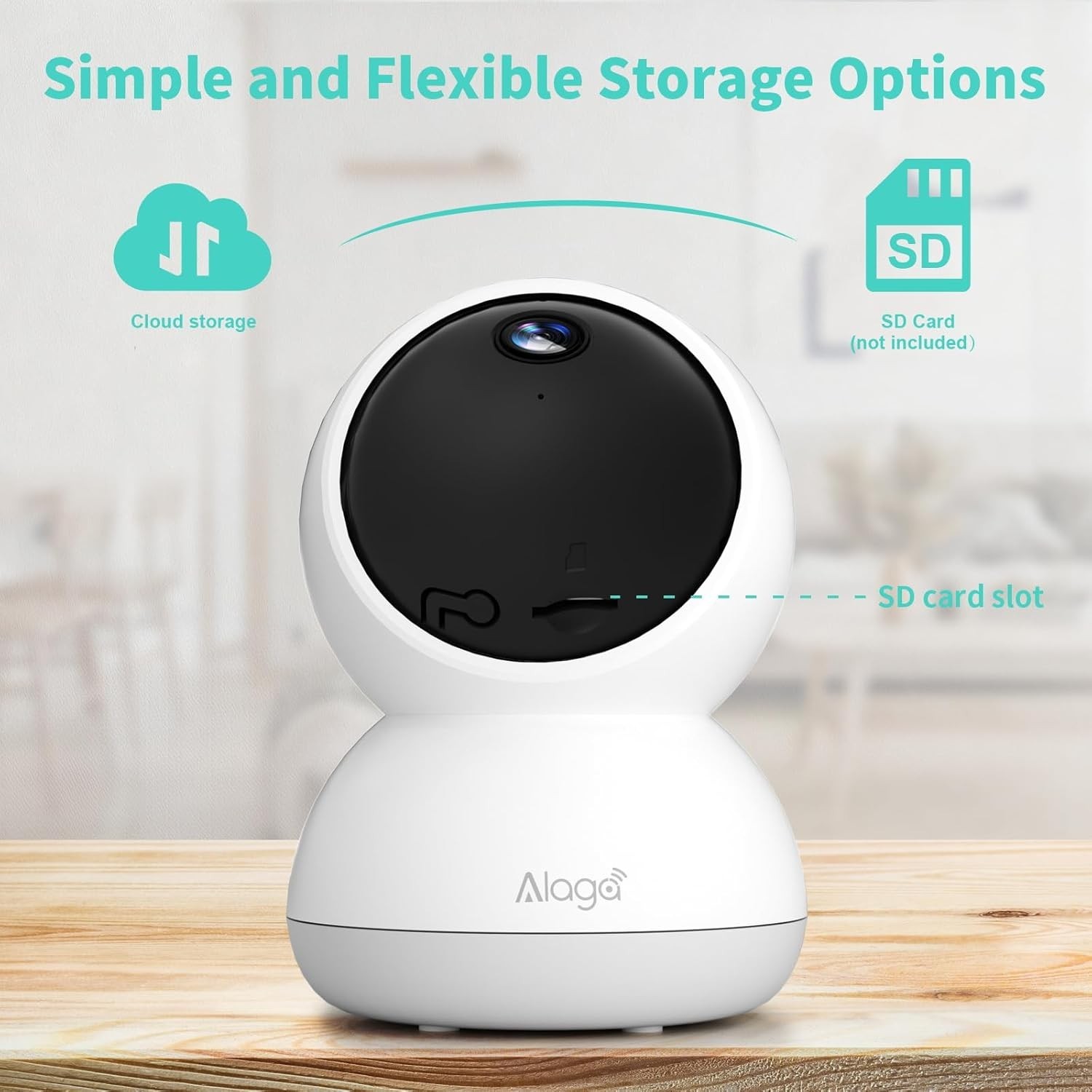 5G Pet Camera Indoor with Phone App, 3K Cat Dog Cameras with Speaker, Pan-Tilt W