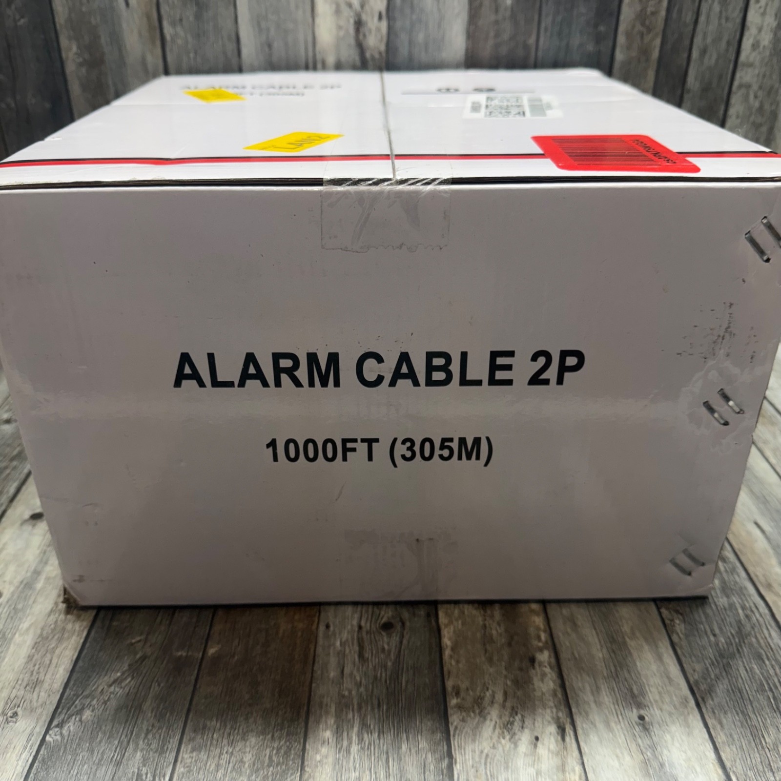 1000FT Security Cable 22/4AWG Stranded Unshielded CCA Fire Burglar Alarm Wire