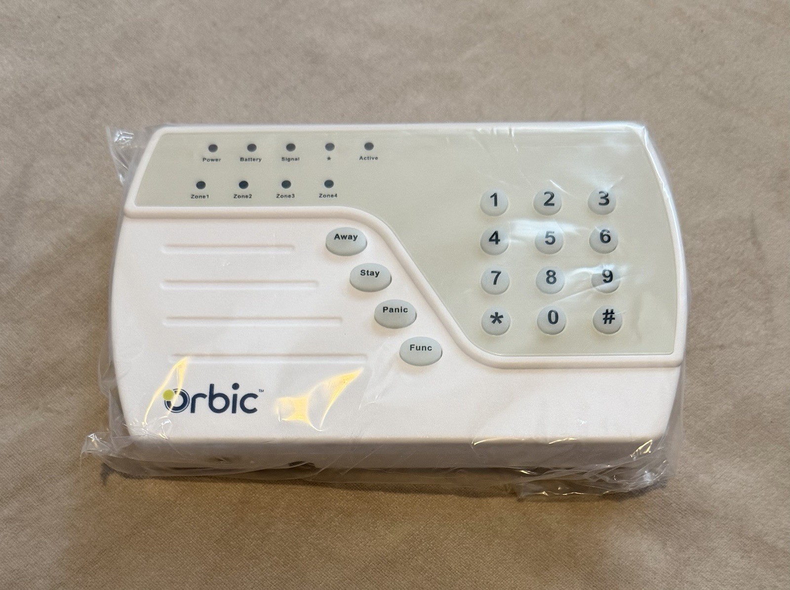 Home Office Security Main Control Panel + 1 Orbic Motion Sensor Starter Kit New