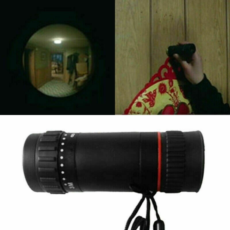 NEW home Security Door Peephole Reverse Viewer Cats Eye Reversal Pouch Mini Tool