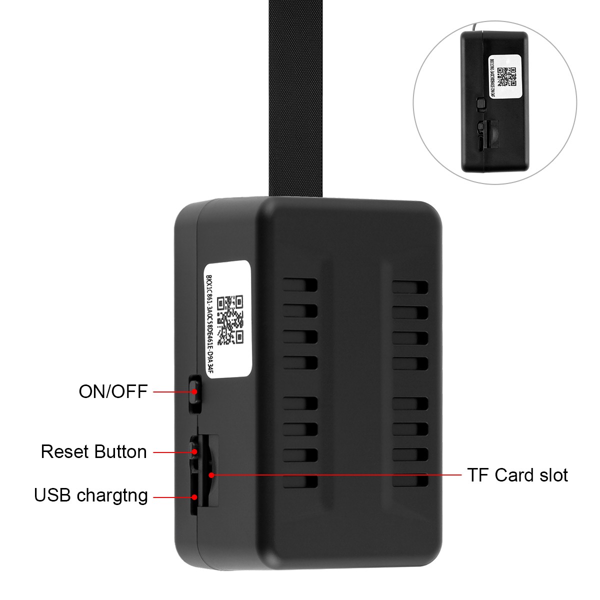 1080P Cam Ultra HD Wireless WiFi Security Mini Micro Pinhole Screw DIY Cam DVR