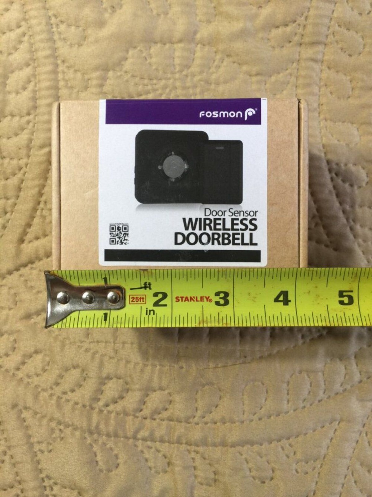 Fosmon WaveLink Wireless Door Chime – 400ft Range – 52 Tunes – NIB (51004HOM)