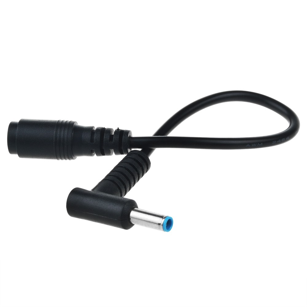 DC Power Adapter Plug 5.5×2.1mm Female To 4.5×3.0mm Male for HP Ultrabook Laptop