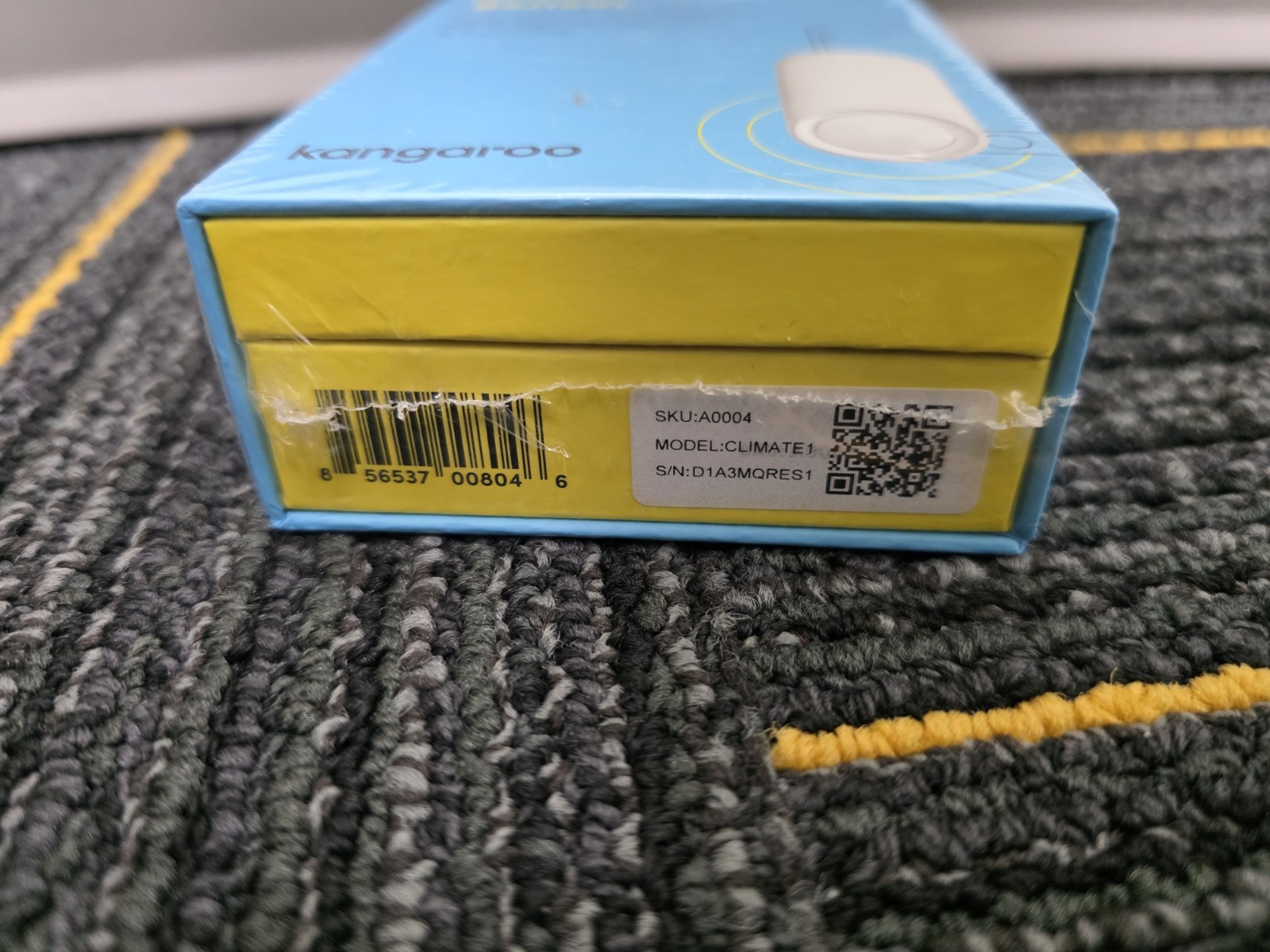 Kangaroo Water + Climate Sensor Detects Leaks iOS / Android Wi-Fi NEW SEALED