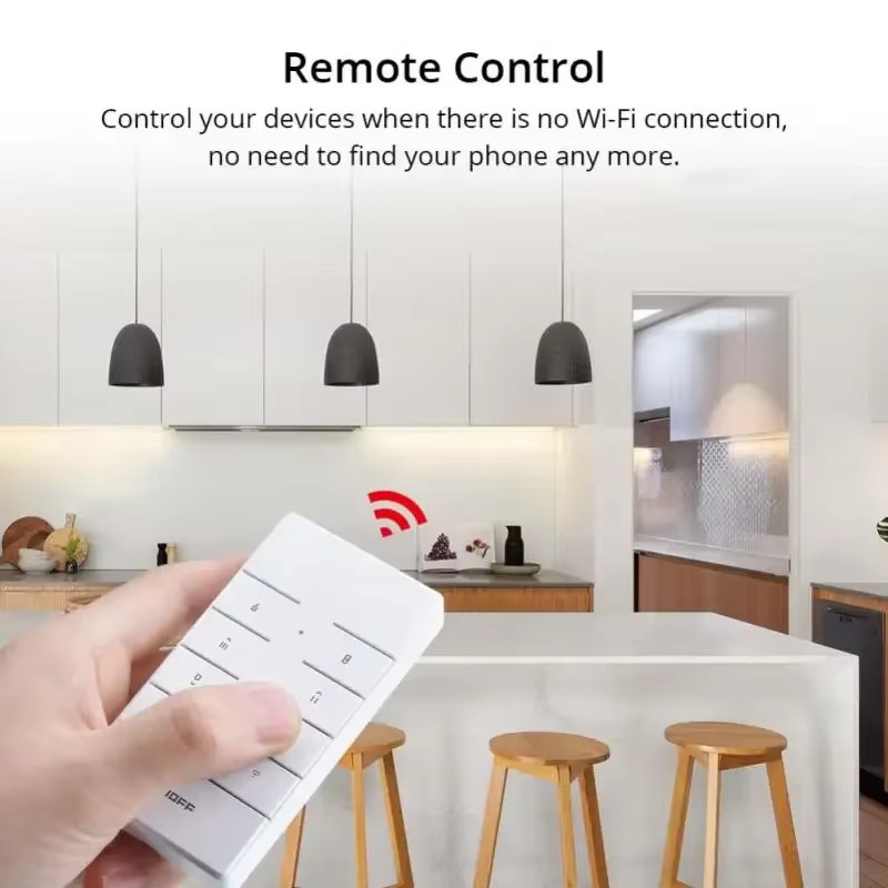 RM433 R2 433MHz RF Remote Controller 8 Button Remote Control Paired With TX Wal