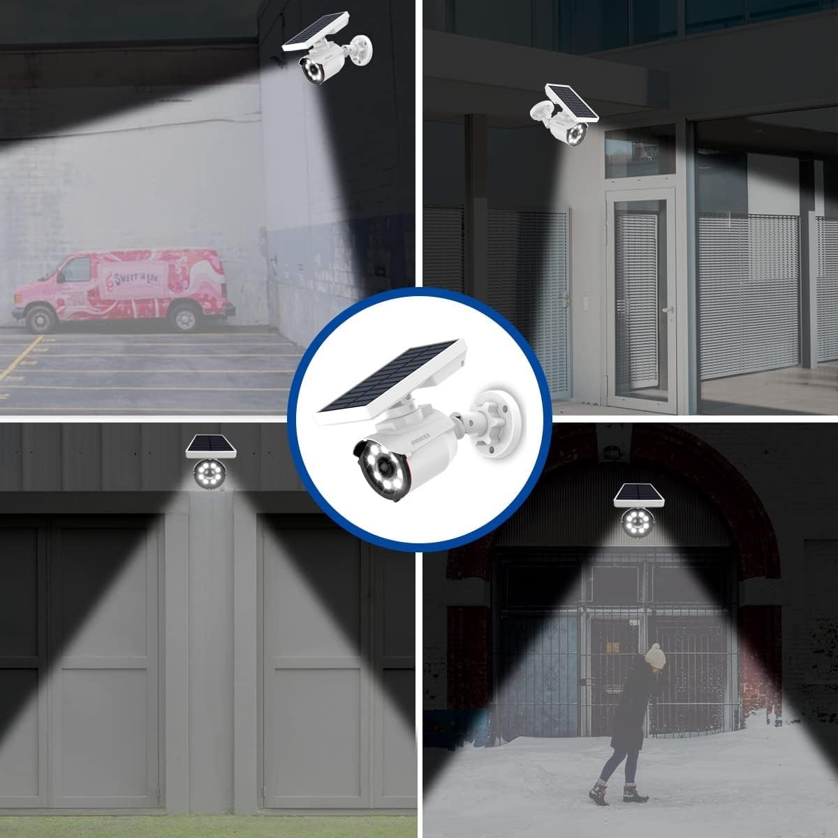 Solar Camera Security Outdoor – 100% Wire-Free Security Cameras Wireless Outdoor