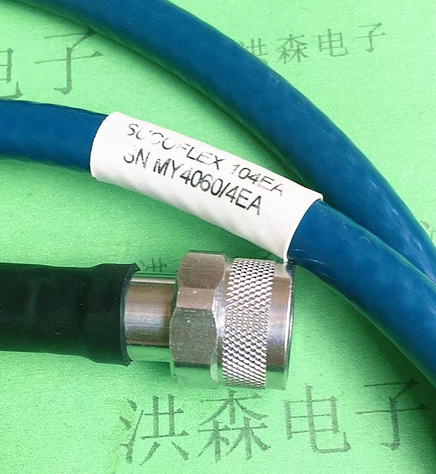 1pc HUBER+SUHNER SUCOFLEX 104EA DC-18GHz 0.6m N male RF test cable