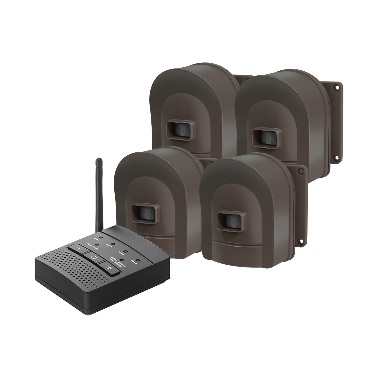 1/2 Mile Hosmart Driveway Alarm Wireless Sensor System & Driveway Sensor Aler…