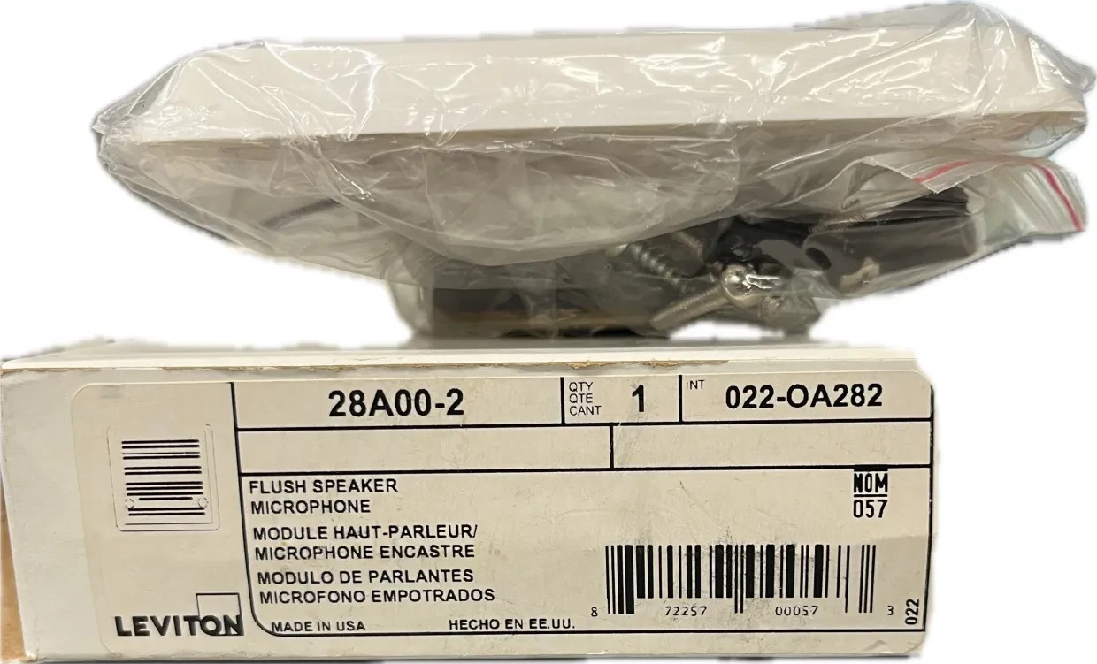 HAI 28A00-2 Flush Mount Speaker Microphone Module for Omni Home Automation