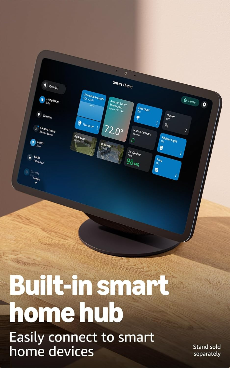 Echo Show 11 (Newest Model), Vibrant Full-Hd 11″ Display with More Viewing Area