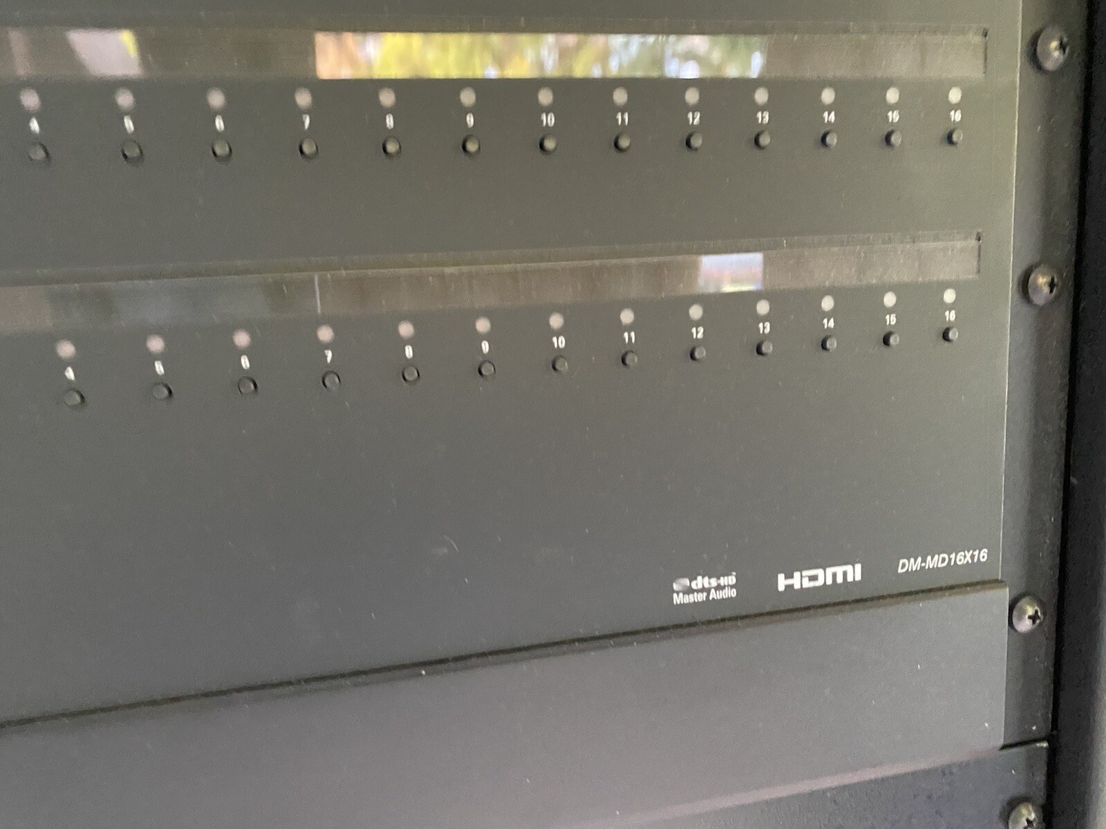 Crestron Universal Digital Media Switcher, Black- DMMD16X16 + Other Components