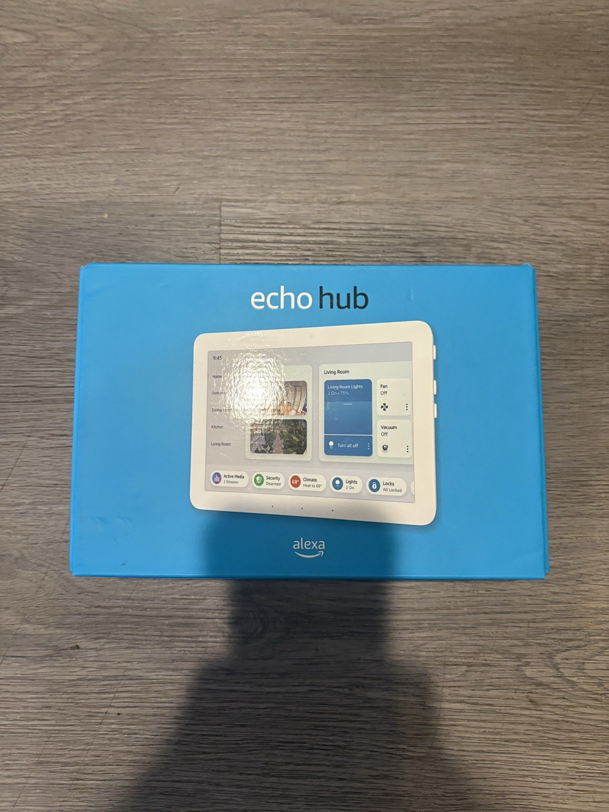 Amazon Echo Hub 8″ Smart Home Control Panel with Alexa White Model G6A87E New