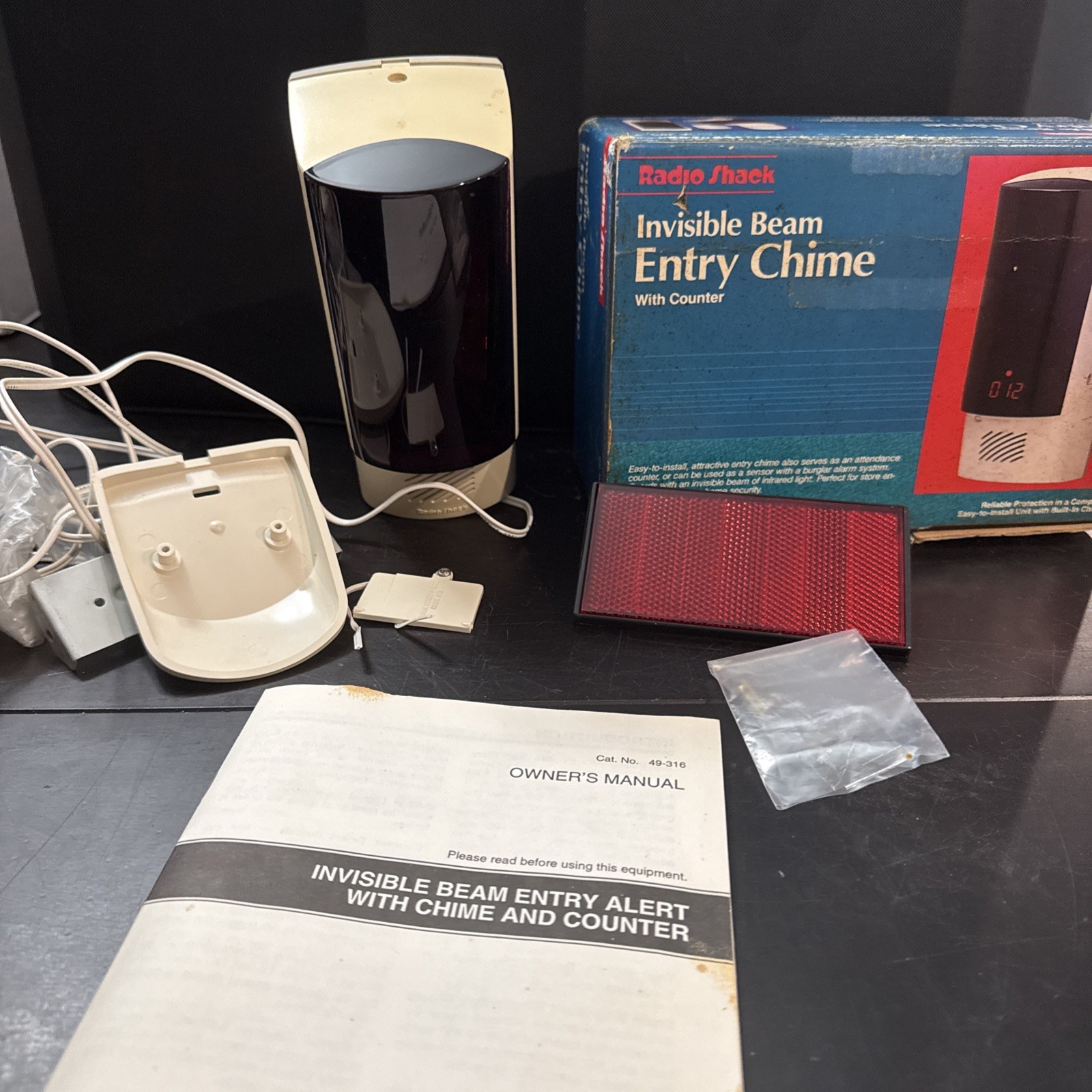 Radio Shack Infrared Photoelectric Sensor – Model 49-316 Motion Detector