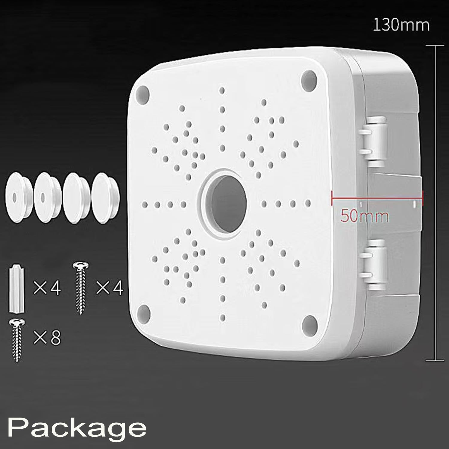 Universal Dome Camera Junction Box,Security Camera Mount Bracket,CCTV IP Surv…