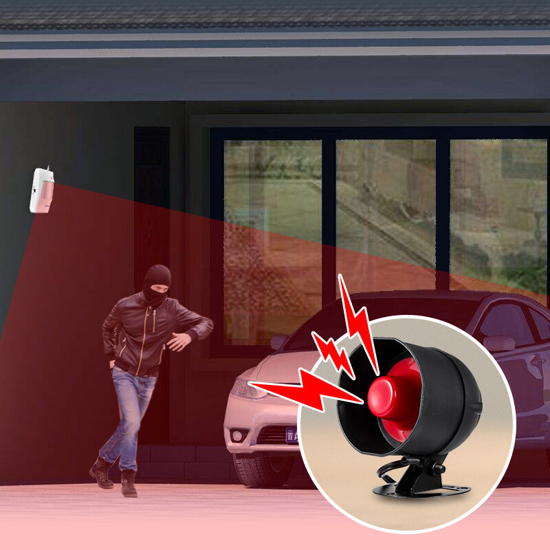 KERUI Wireless Alarm System House Home Burglar Siren Alert Security Door Sensor