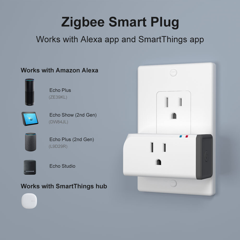 2Pack SONOFF Zigbee Smart Socket Plug APP Voice Remote Control Switches S31 Lite