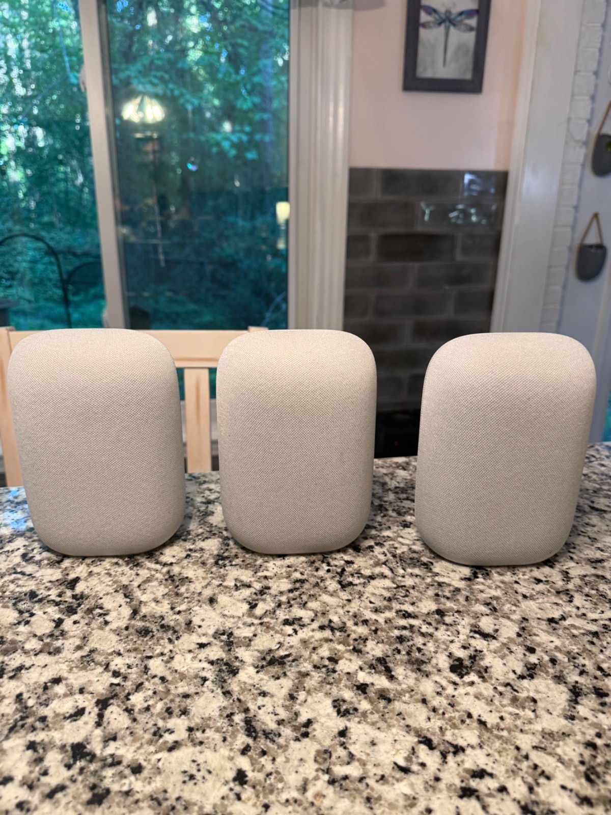 Google Nest Audio Smart Speaker – Chalk