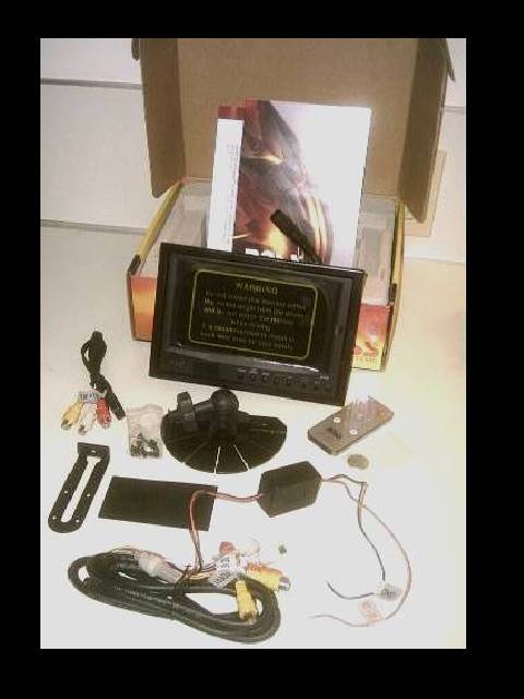 7″TFT COLOR SECURITY TEST MONITOR LCD+Re-BATTERY 12v DC RageCams Model 12 Volt