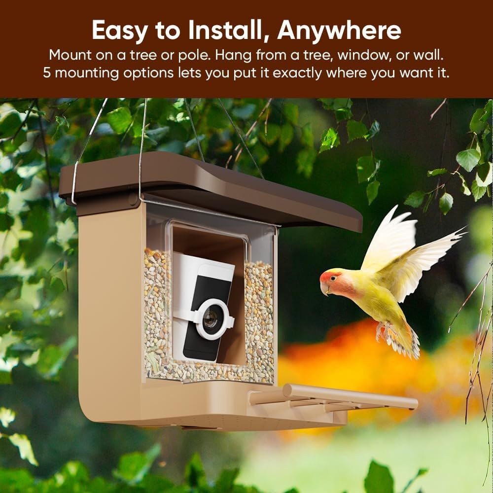 Bird Feeder Camera Case Compatible W/ Battery Cam Pro Wyze Cam Outdoor v1/v2