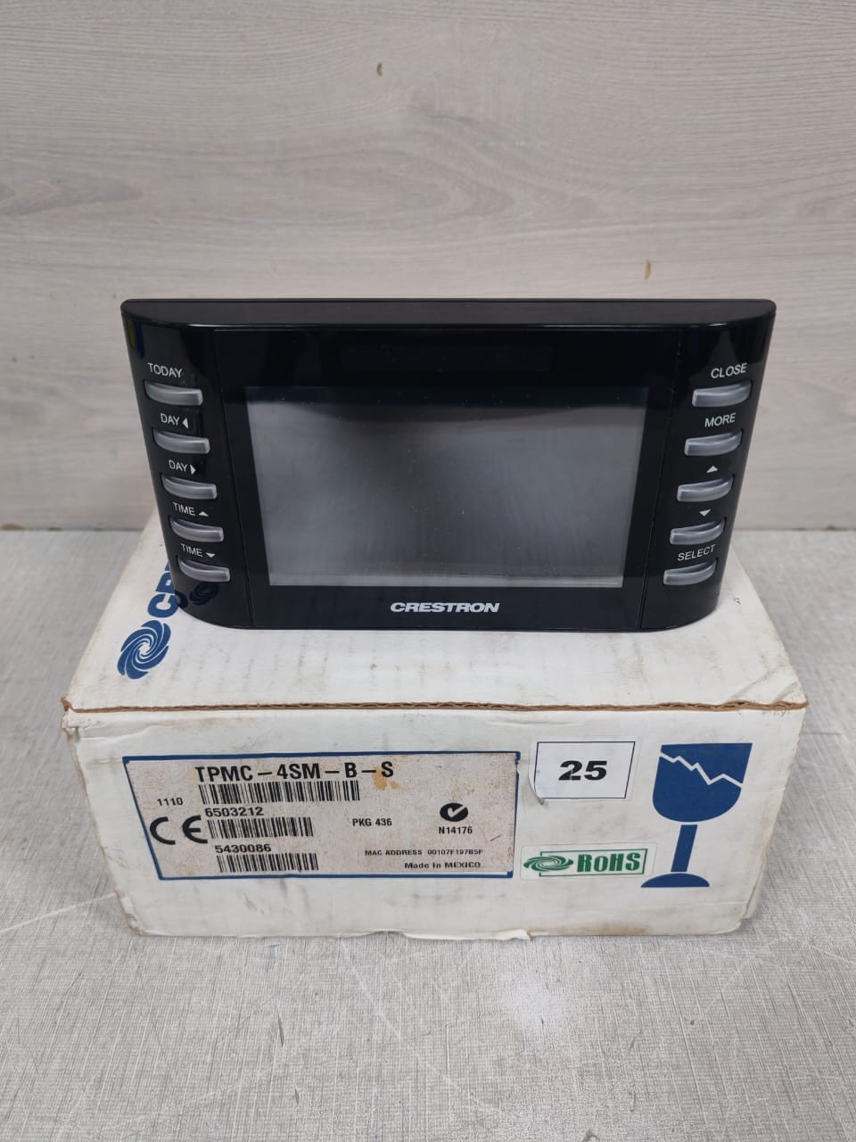 Crestron TPMC-4SM-B-S 4’3” Room Scheduling Touch Screen