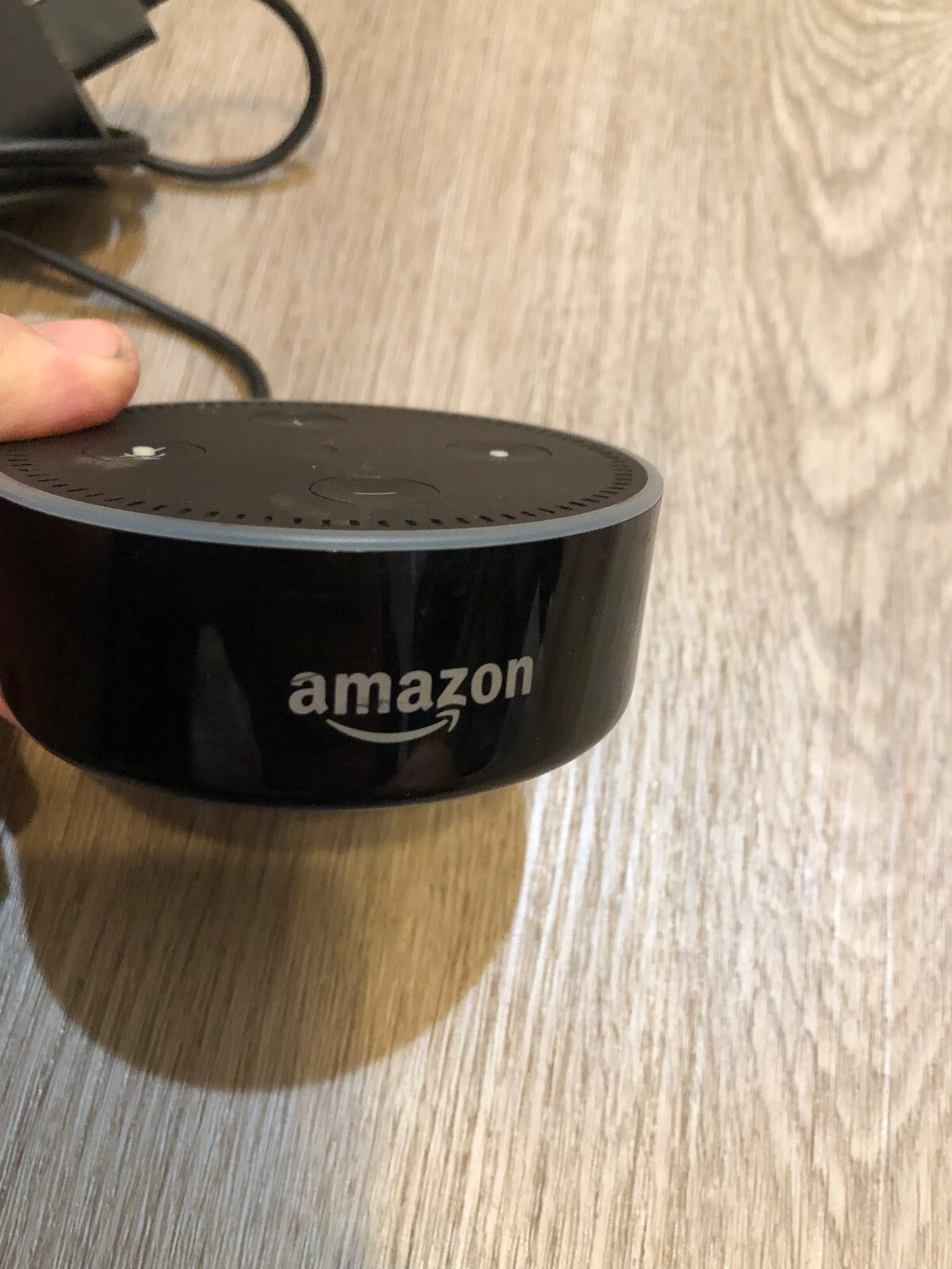 Amazon Echo Dot 2nd Gen RS03QR Black Wi-Fi Bluetooth Alexa-Enabled Smart Speaker