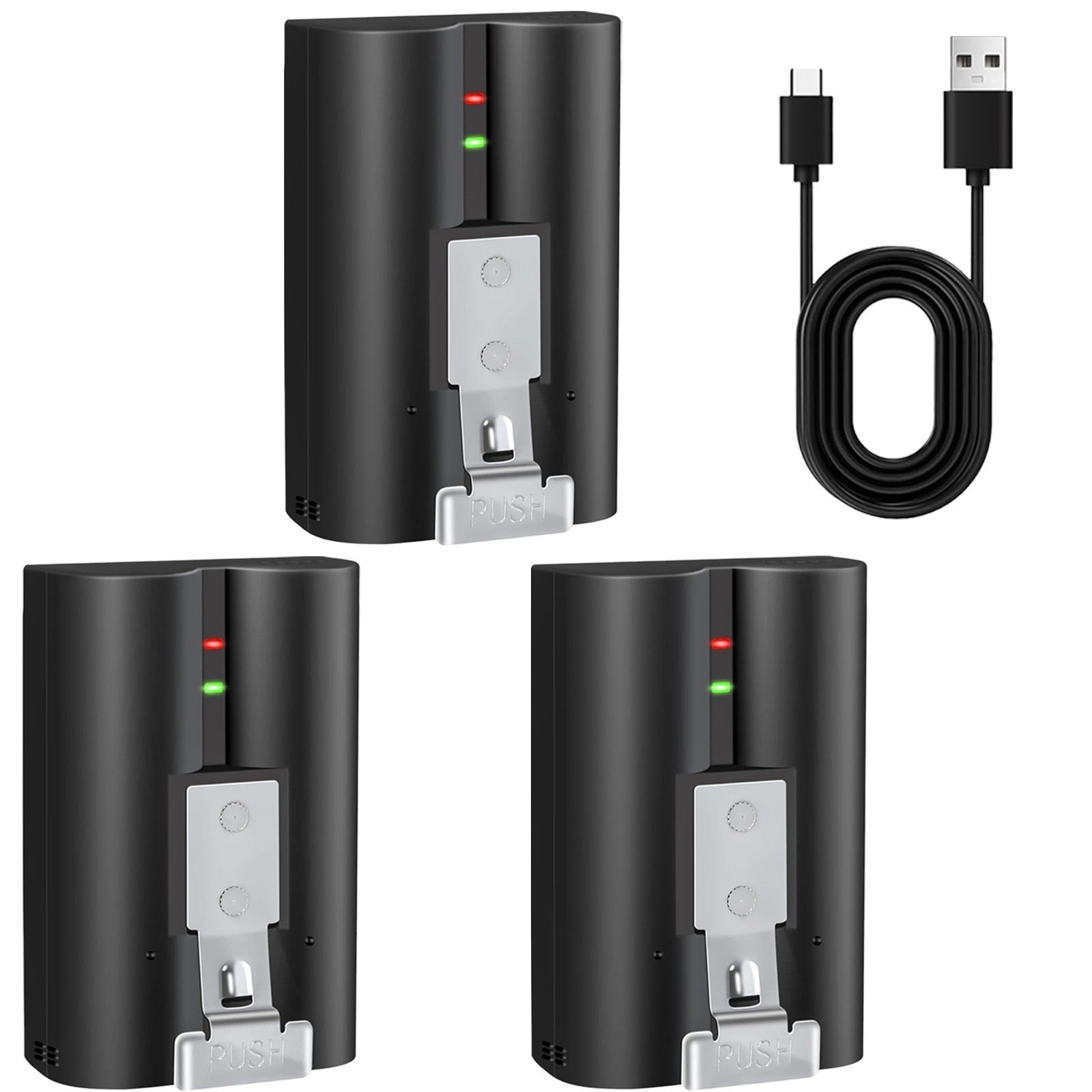 New V4 Battery for Ring Video Doorbell 2/3/4, Spotlight/Peephole/Stick Up Cam