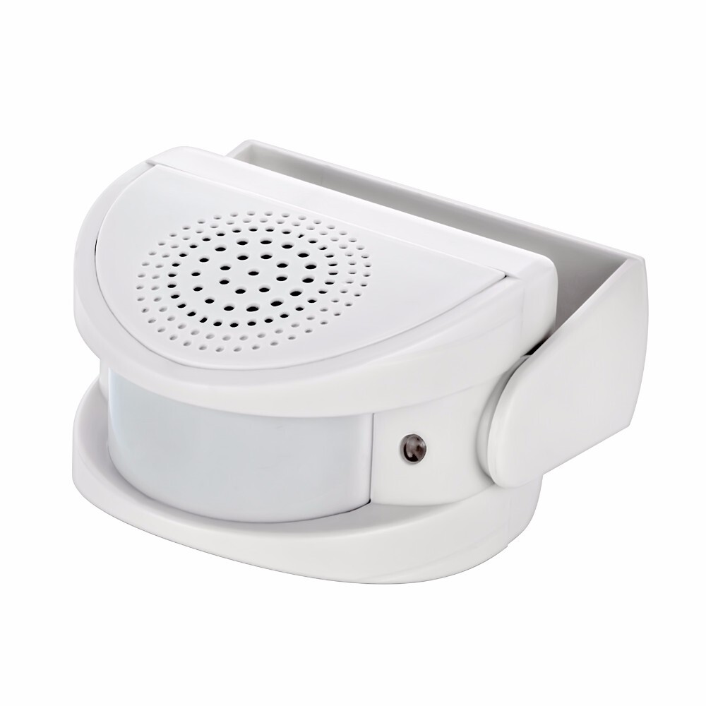 Wireless Business Entrance Chime Entry Alert Alarm Bell Door IR Sensor Detector