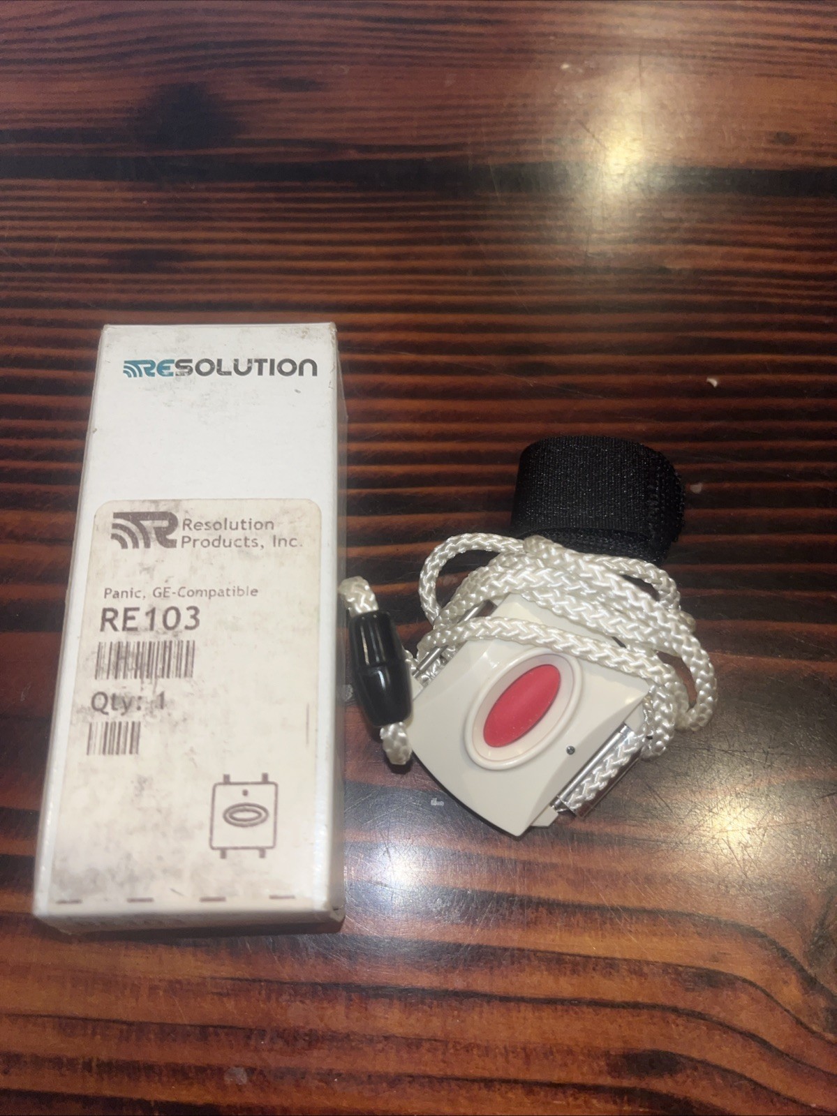 NEW Resolution RE103 GE Compatible Panic Button Interlogix