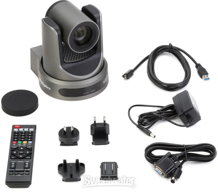 PTZOptics Move SE 20X Optical Zoom PTZ Camera – Grey