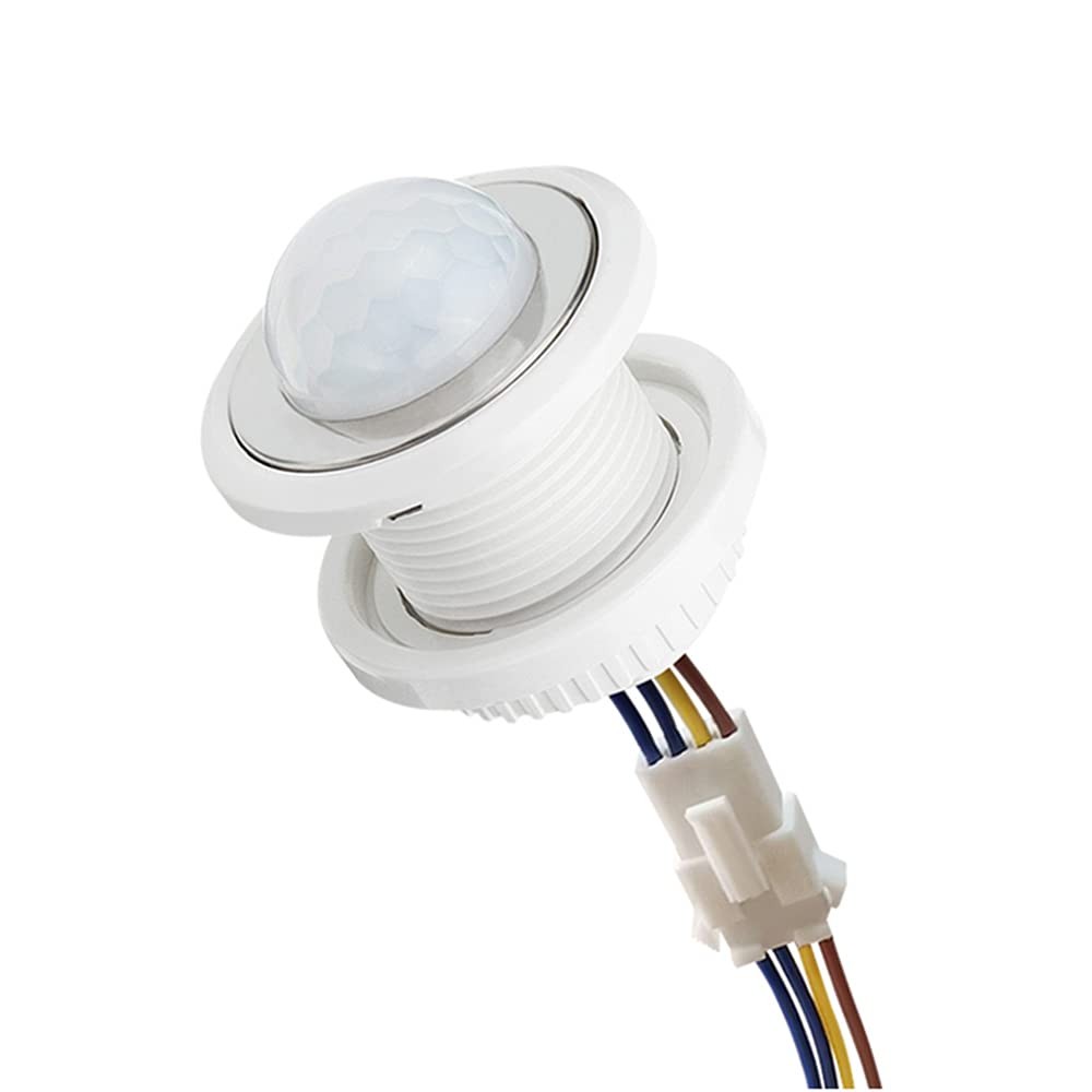 Quentacy Mini Motion Sensor Light Switch 110-220V PIR Smart White