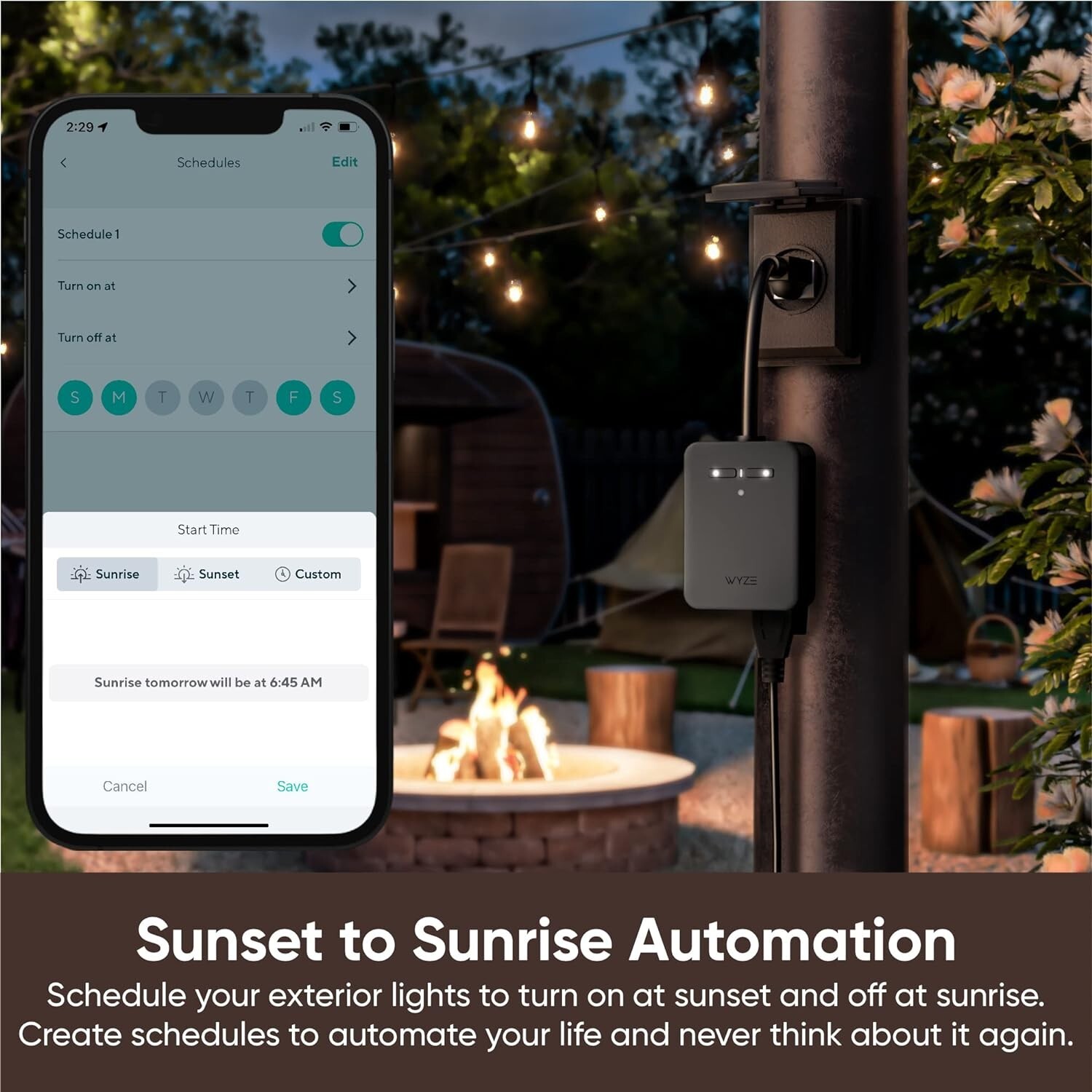 IP64 Smart Outdoor Plug – Dual Outlets with Energy Monitoring & Alexa Support
