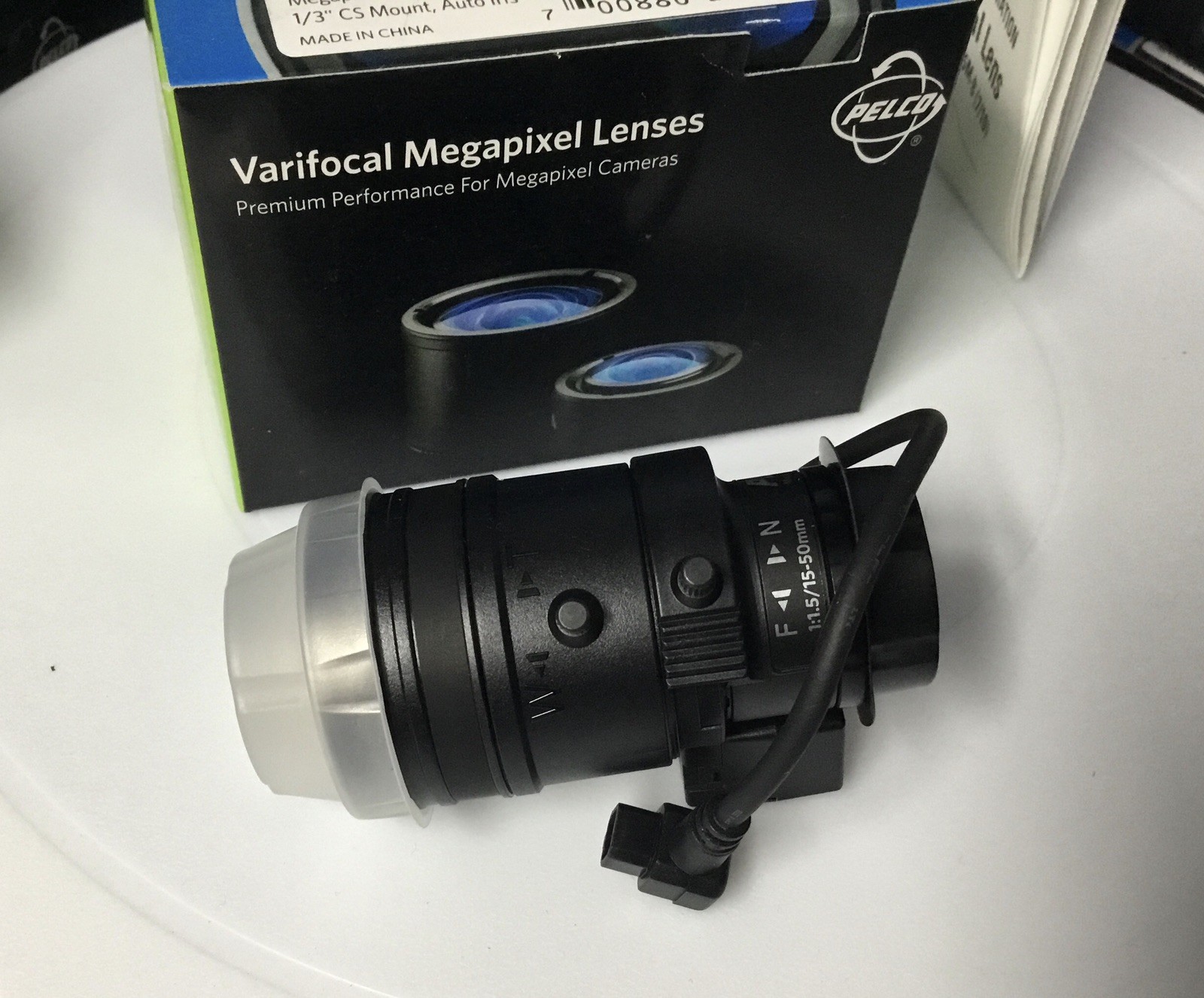 Pelco 13M15-50 Security Lens W/ 15-50mm 3 Megapixel For High Quality Images NEW!