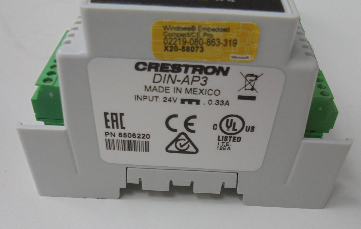 Crestron DIN-AP3 3 Series Automation Processor