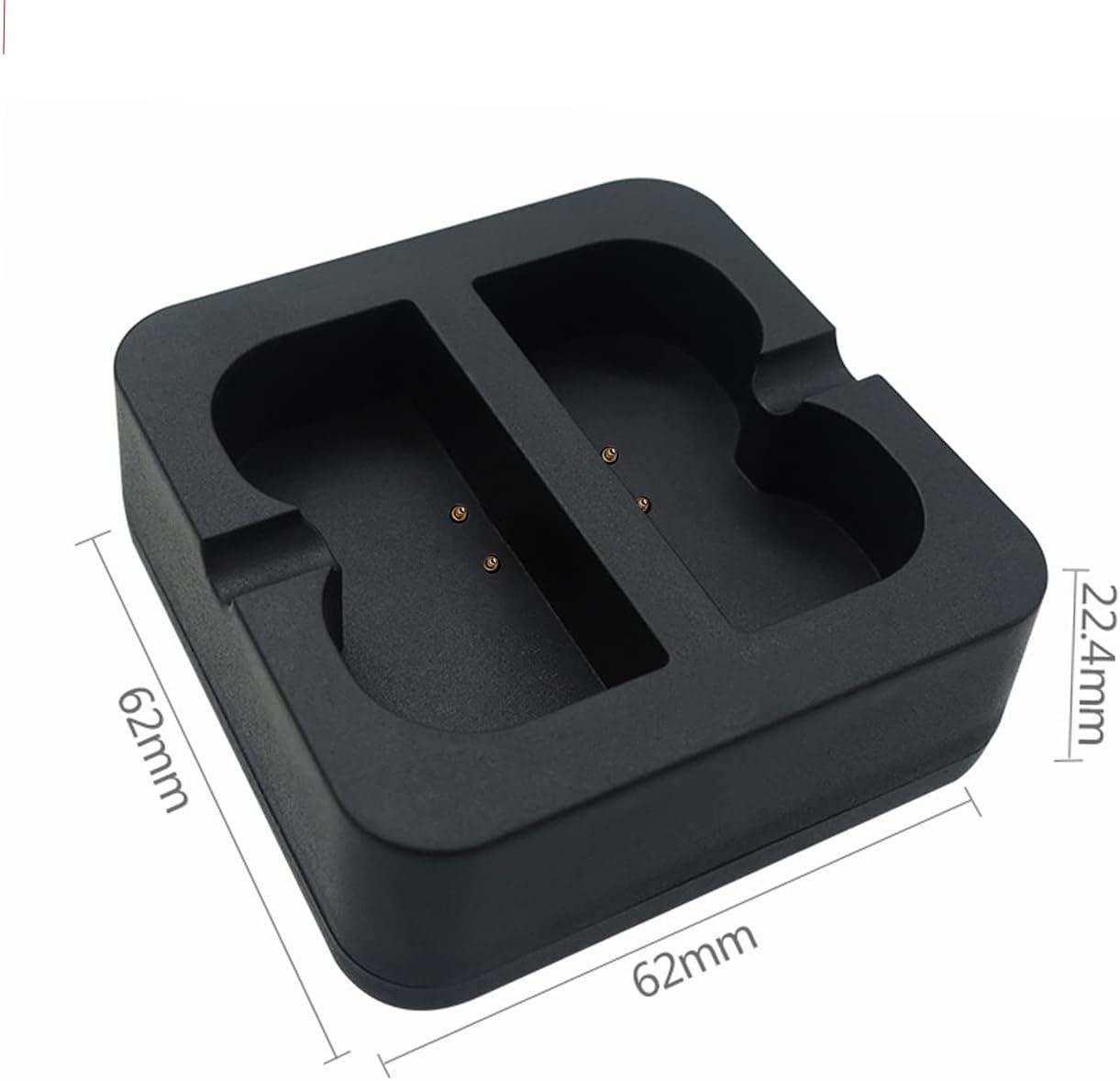 2 Pack 7200mAh Rechargeable Battery and Charger Station for Ring Doorbell 2/3/4