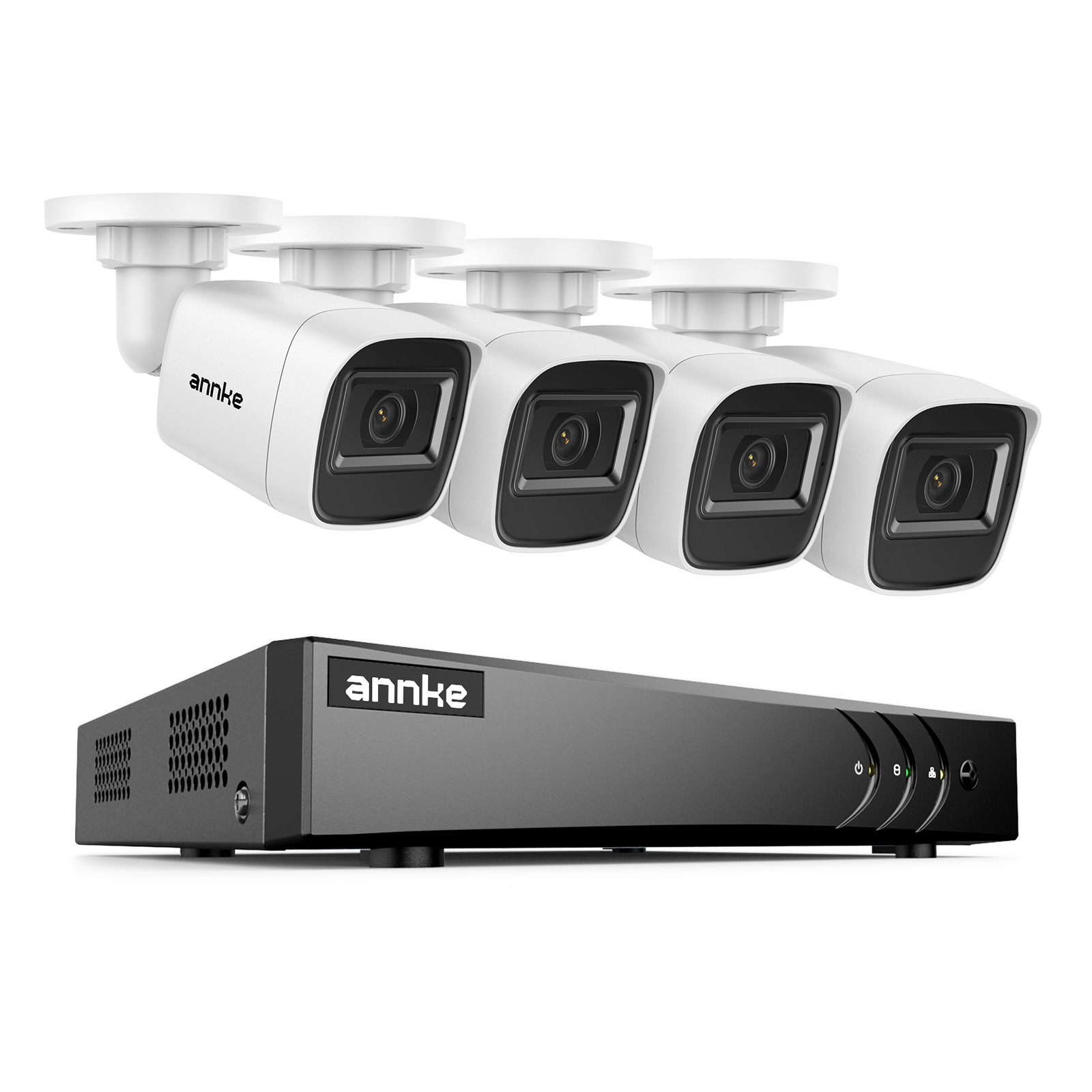 ANNKE 8CH 3K Lite DVR 1080P CCTV Security Camera System Human Vehicle Detection