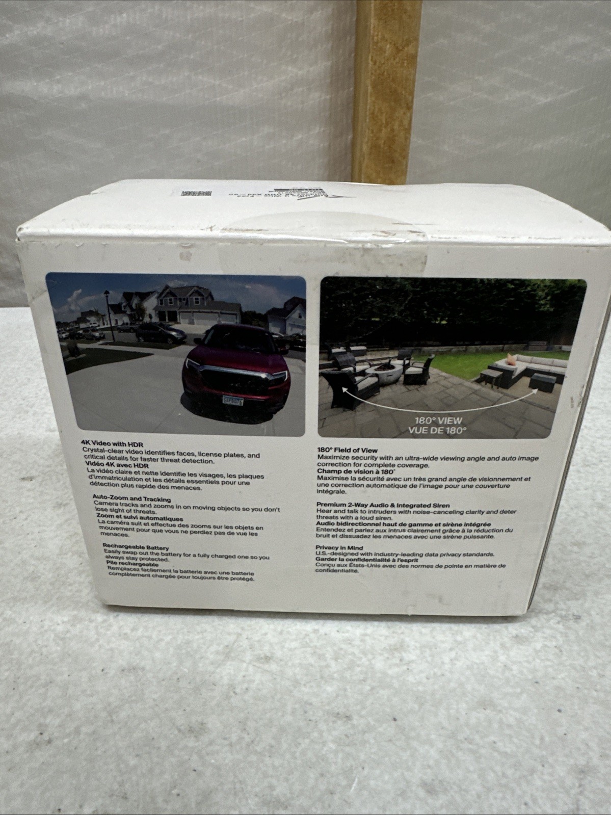 Arlo Ultra 3rd Gen 4k HDR Add On Security Camera NEW SEALED