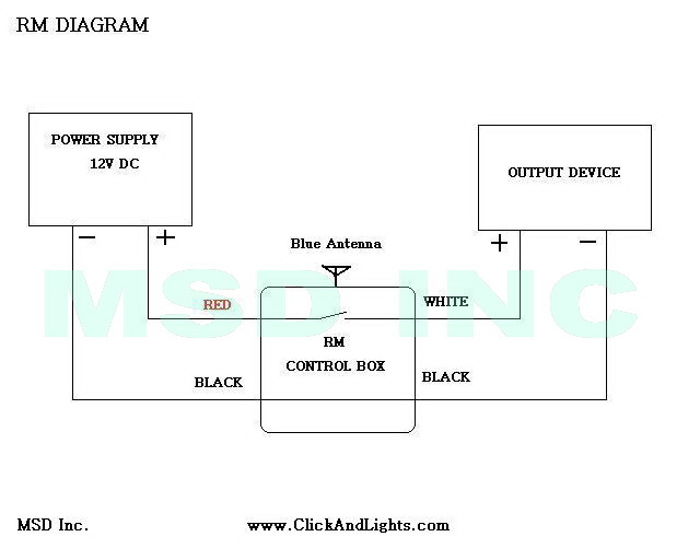 12v 4 channels on off relay remote control switch wireless key fob RM104