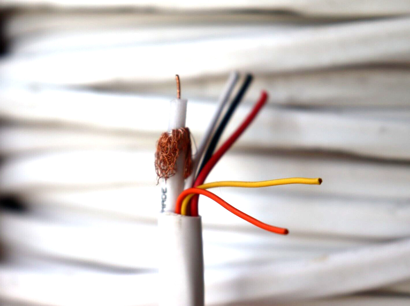 Paige RG59 18/3-22/2 Plenum Composite Video Cable, Various Lengths on Spools
