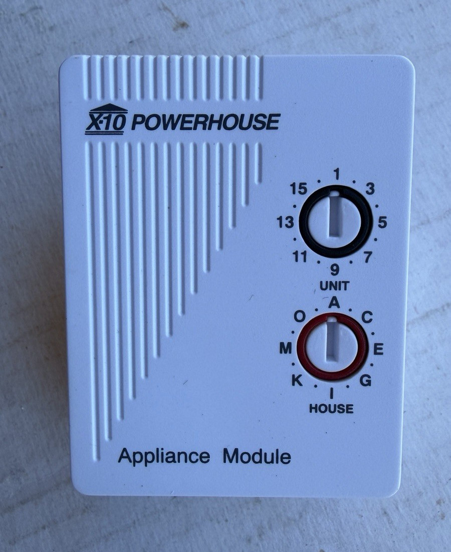 X10 Powerhouse AM486 2-Pin Appliance Module Powerline Remote Control