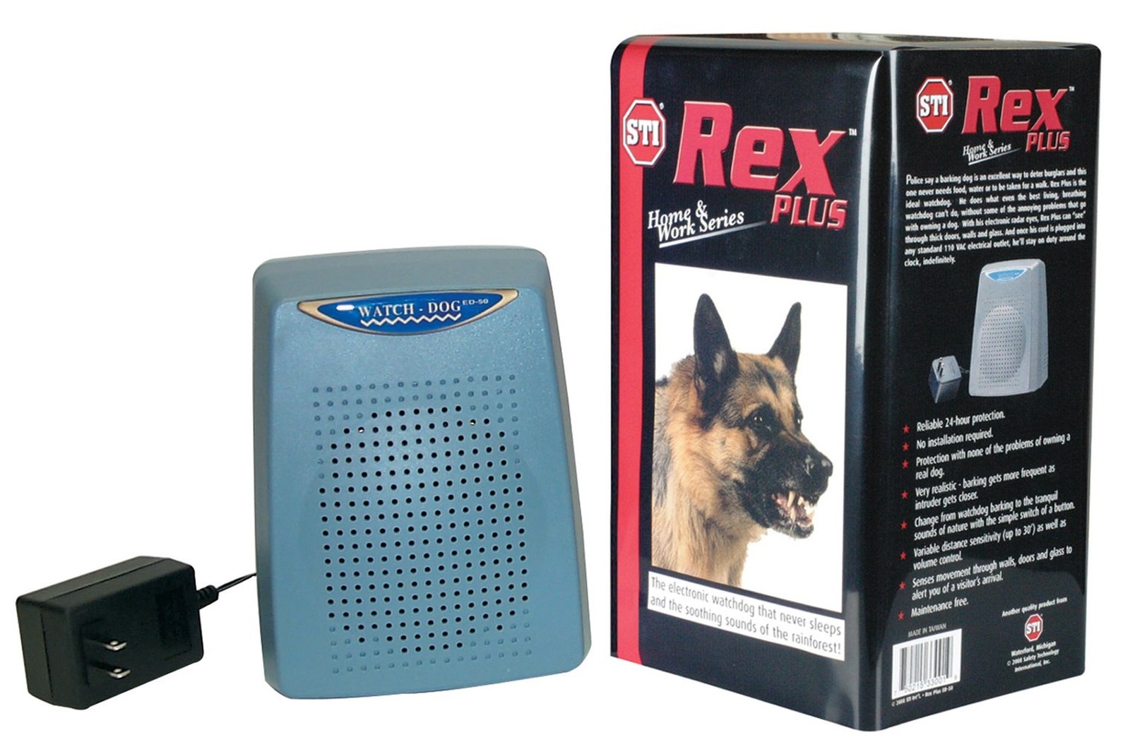 Safety Technology International, Inc. ED-50 Rex Plus Electronic Watchdog, Bar…
