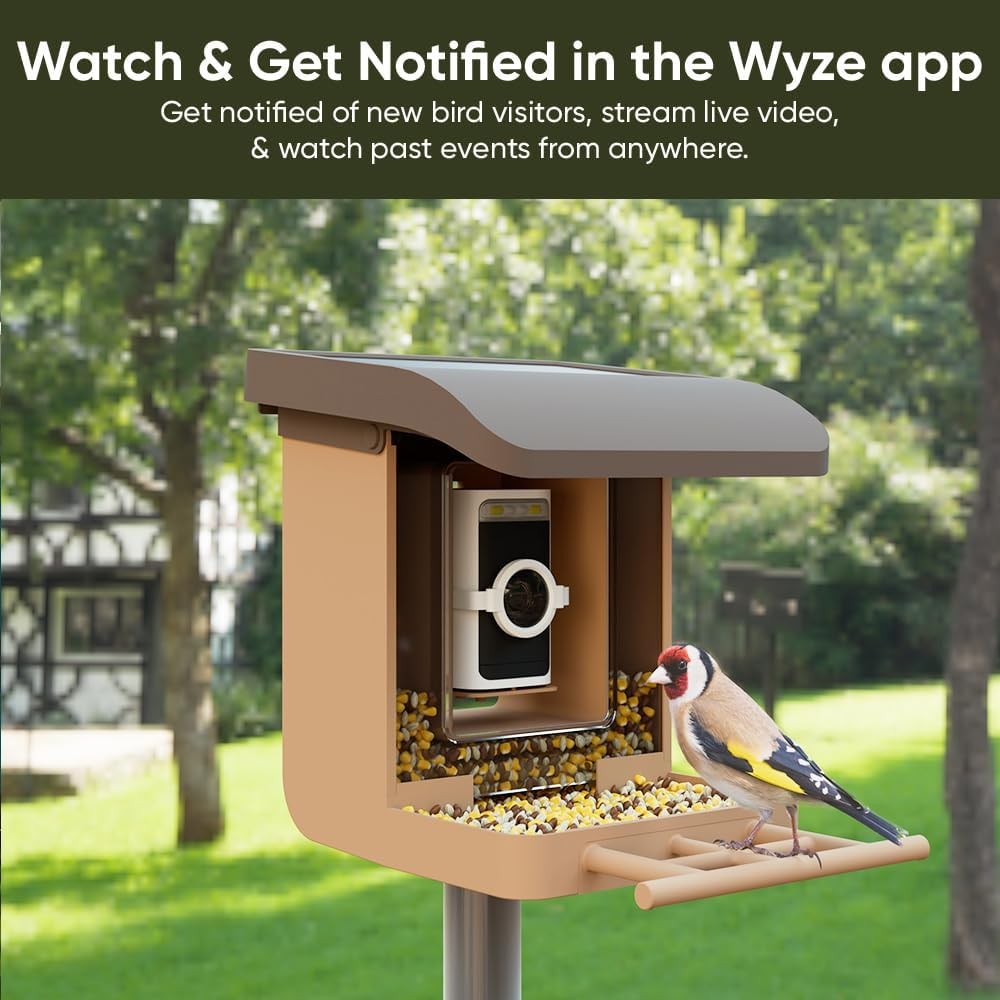 Bird Feeder Camera Case Compatible W/ Battery Cam Pro Wyze Cam Outdoor v1/v2