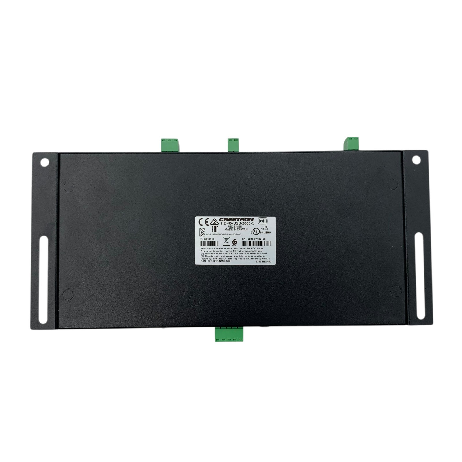 CRESTRON HD-RX-USB-2000-C RECEIVER / NO POWER ADAPTER