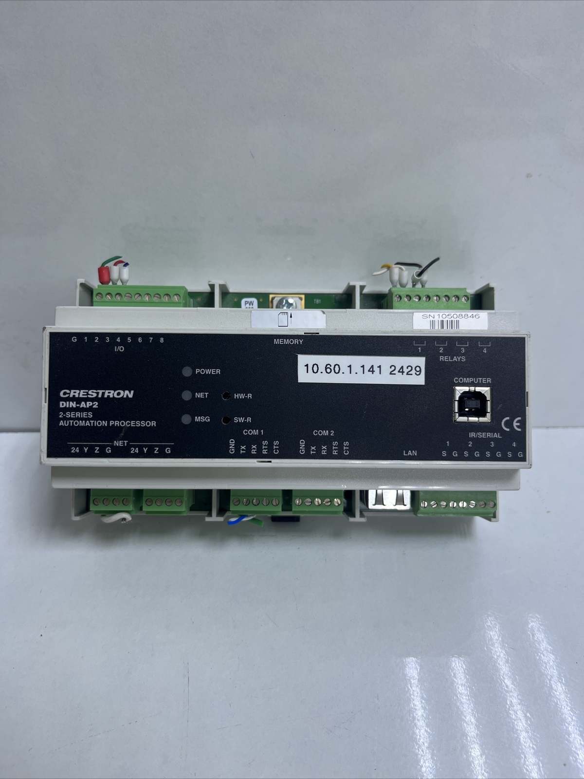 CRESTRON DIN-AP2 AUTOMATION PROCESSOR 2-SERIES