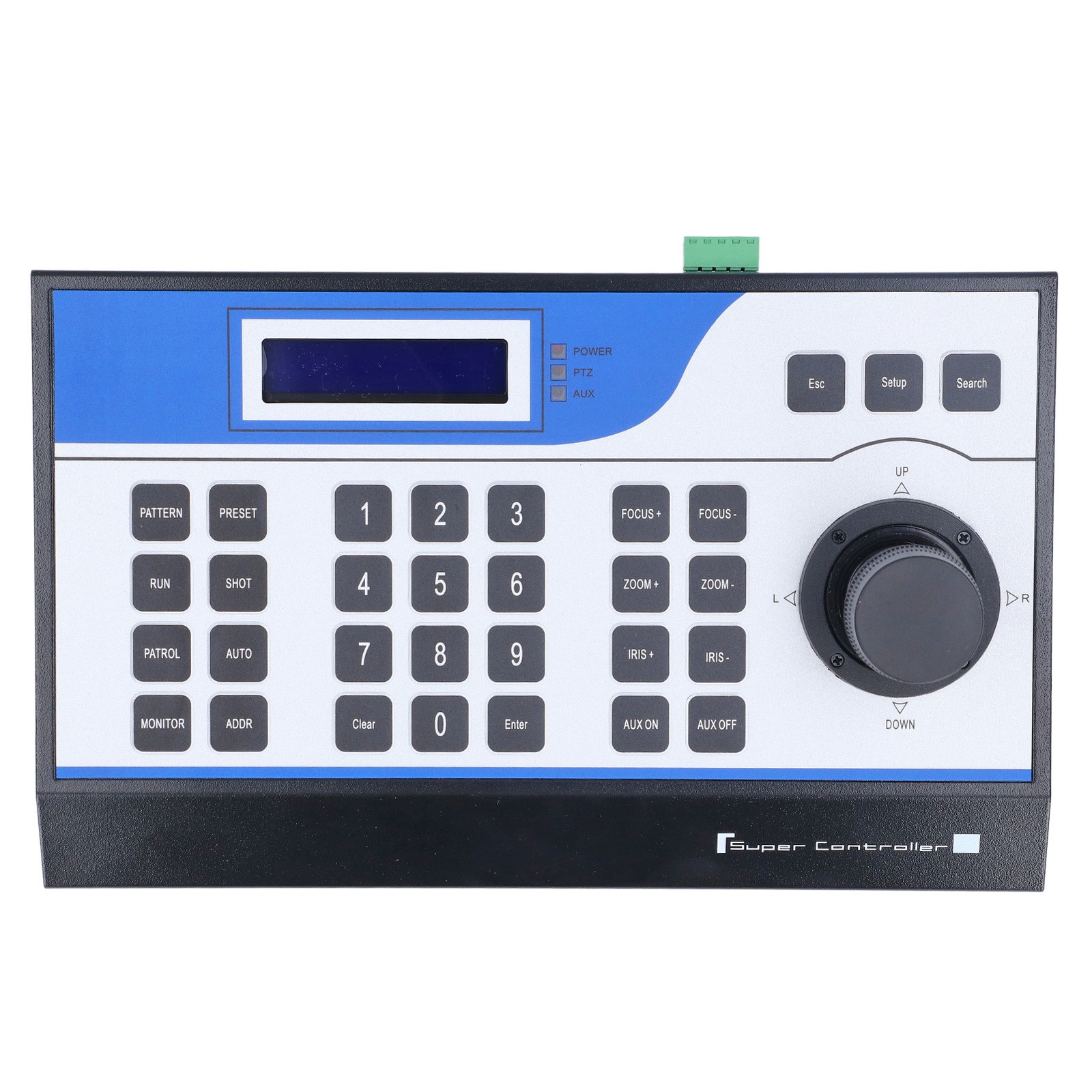 3D Camera PTZ Controller ABS Mini Analog PTZ Dome Camera Keyboard For Bank