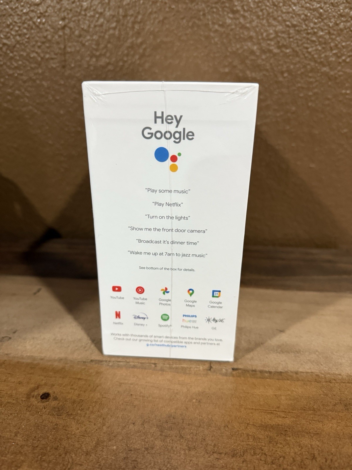 Google Nest Hub (2nd Gen) 7 Smart Display Charcoal GA01892 Brand New Sealed Box