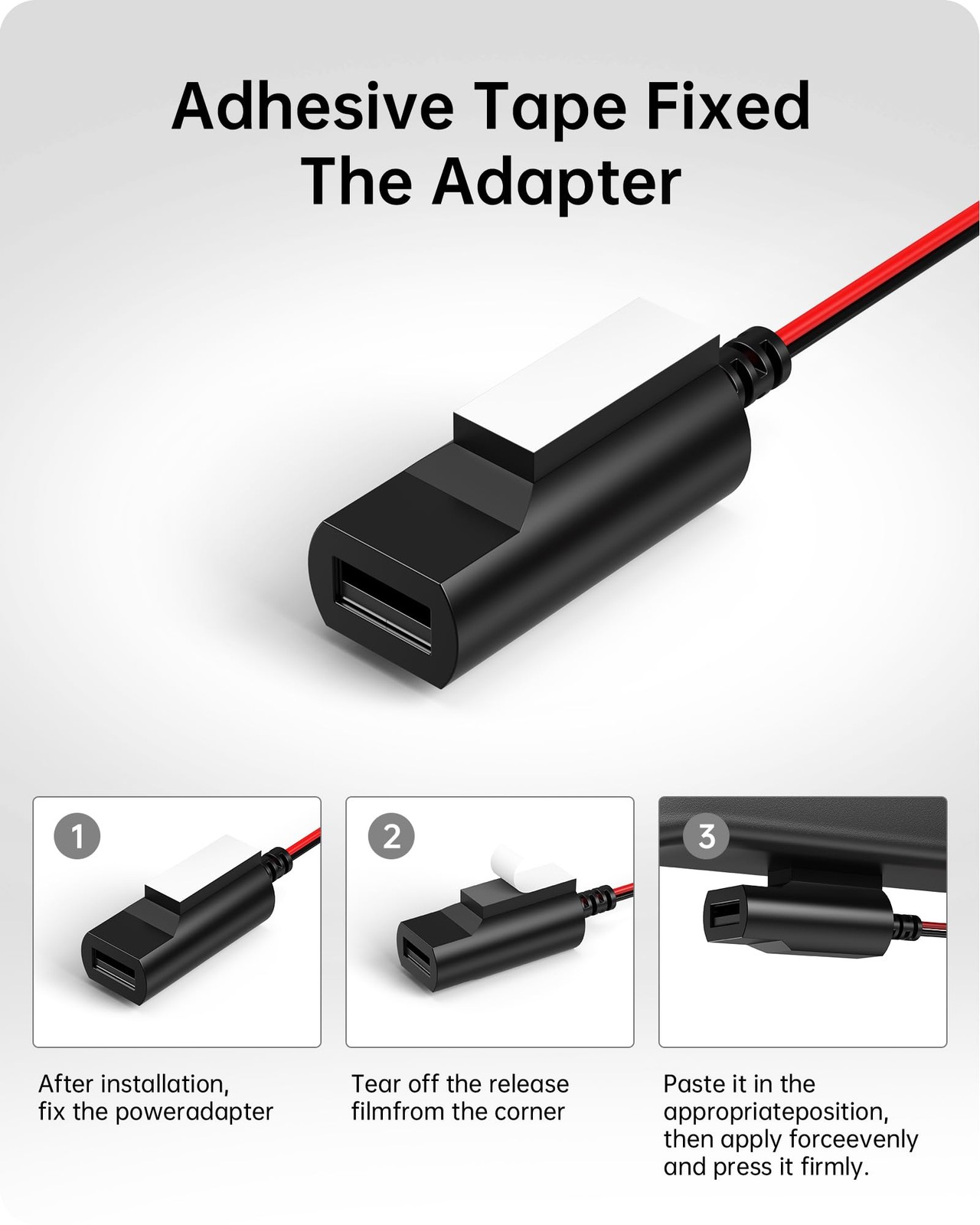 KWRNVO Dash Cam Power Adapter 10 PIN Type B for Toyota, Lexus, Subaru Orange