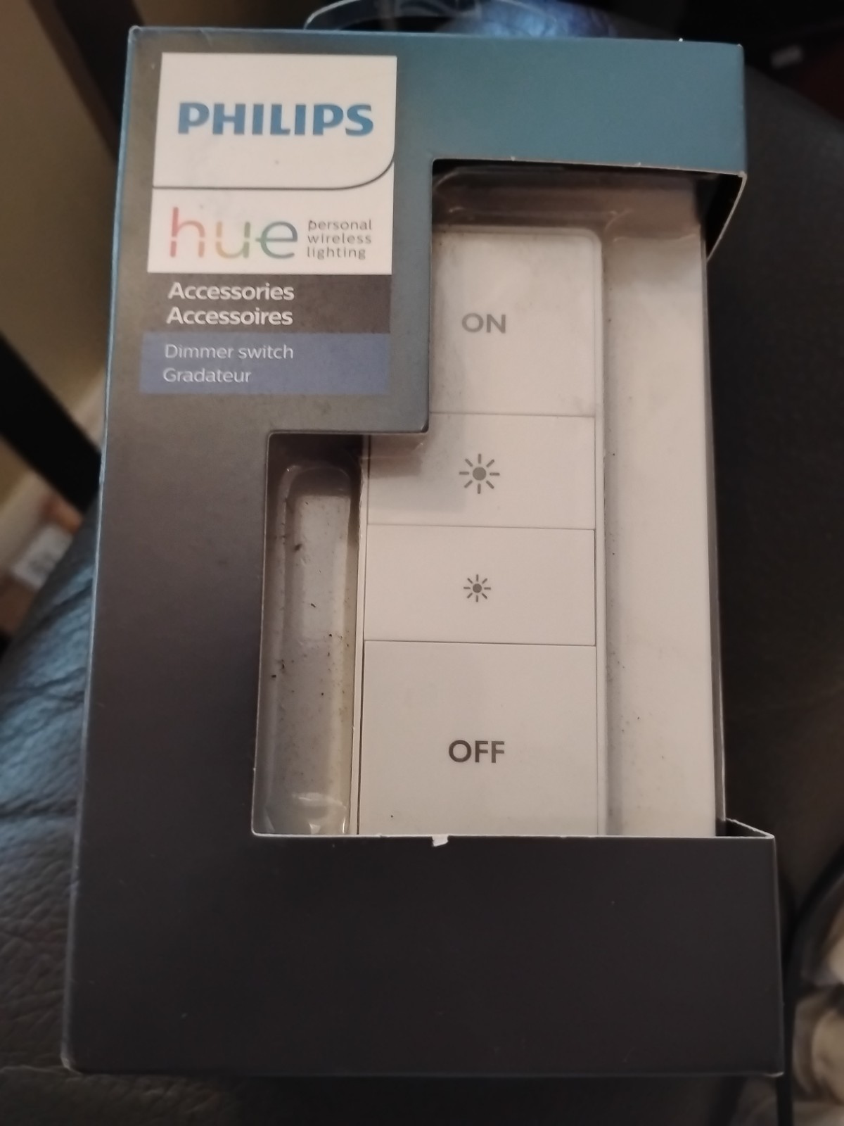NEW Philips Hue 473371 Smart Wireless Dimmer Switch Remote White