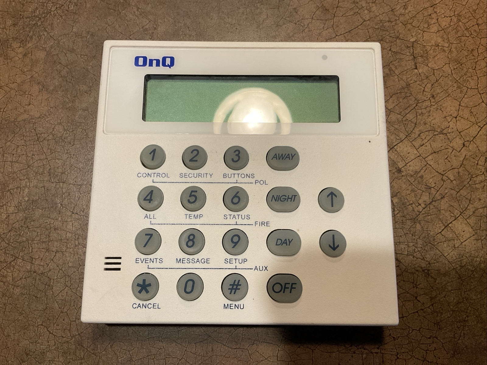 OnQ HAI 33A00-4 Lumina Omni LCD Console Keypad 11A03-1 Version 1.3
