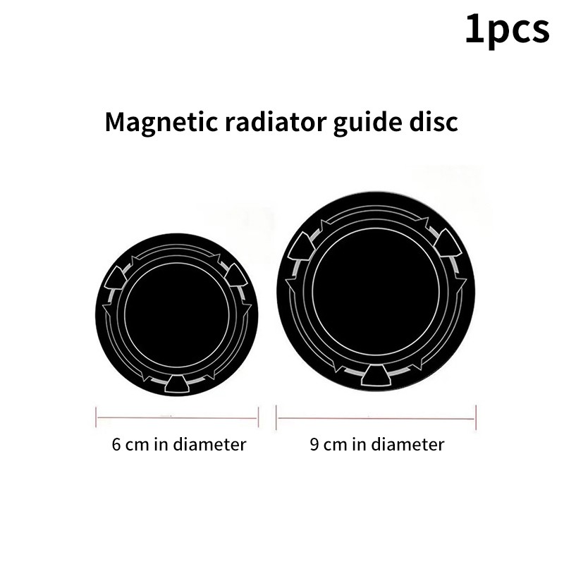 1PCS New 9cm Metal Plate Ring For Magsafe Magnetic Car IPad Holder Radiator